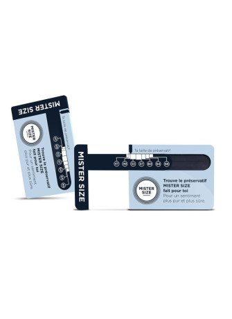 Mister Sizer Règle de mesure de diamètre pénien - MSSIZER